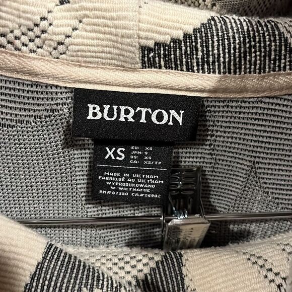 Burton Cowl Neck Stretch Cotton Knit Sweater - Picture 5 of 7